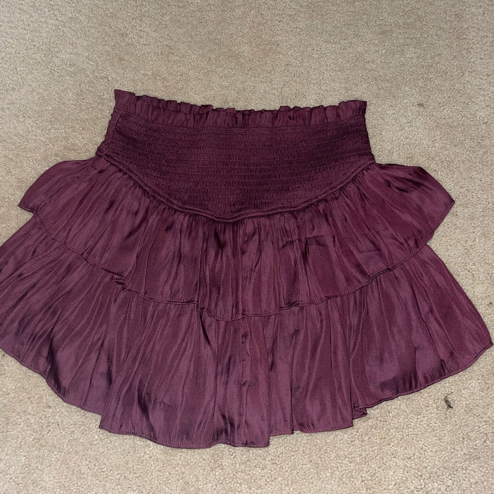 NWT impeccable pig purple skirt